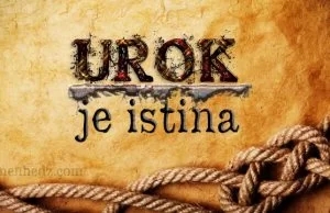 Da li znate o uroku? Urok slika - ilustracija