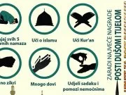 Ramazanski poster: Posti dušom i tijelom Ramazanske upute - Ramazan 2016