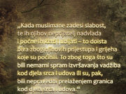 Zašto muslimani doživljavaju velike patnje i nedaće Zašto muslimani doživljavaju patnje i nedaće