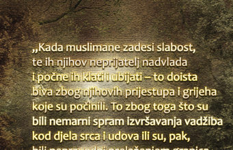 Zašto muslimani doživljavaju patnje i nedaće