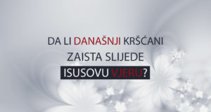 Nedosljednosti Biblije - da li krscani slijede Isusovu vjeru