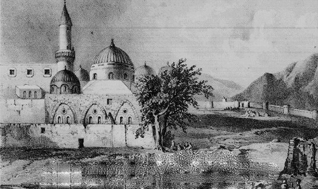 Poslanikova-dzamija Poslanikova dzamija oko 1850. godine
