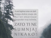 Citati iz Kur'ana: “Zato ti ne sumnjaj nikako!” Zato ti ne sumnjaj