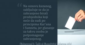 Munedždžid o glasanju