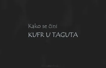 Kako se čini kufr u taguta