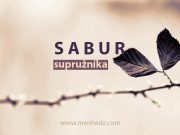 Sabur supružnika jednog prema drugom sabur supruznika