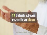 Sedamnaest bitnih stvari vezanih za dovu sedamnaest bitnih stvari o dovi