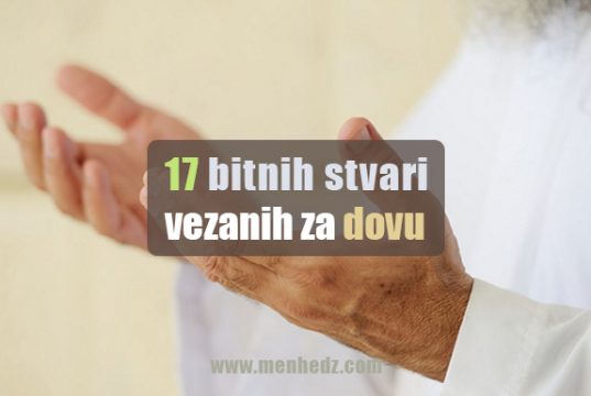 Sedamnaest bitnih stvari vezanih za dovu sedamnaest bitnih stvari o dovi