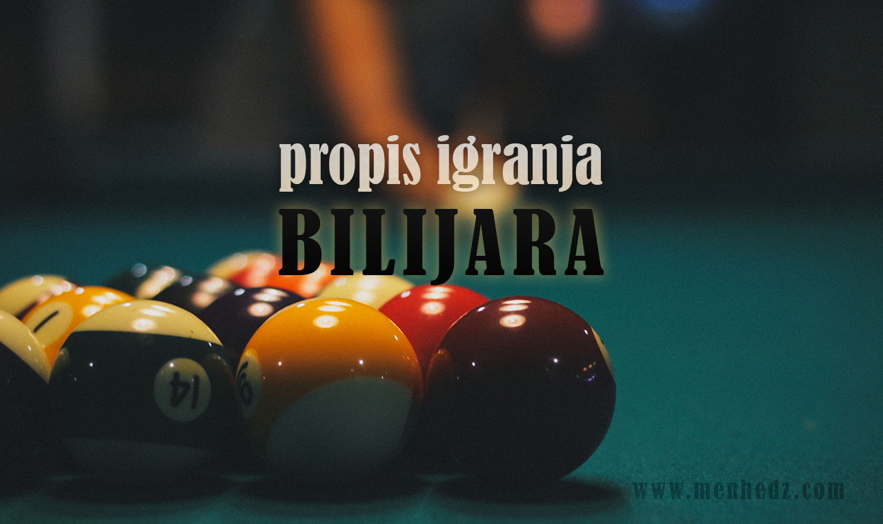 propis igranja bilijara