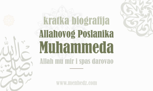 Kratka biografija Muhammeda a.s.