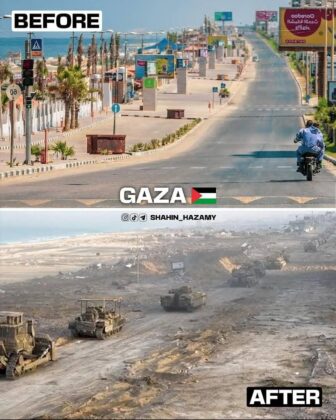 Gaza nekada i sada