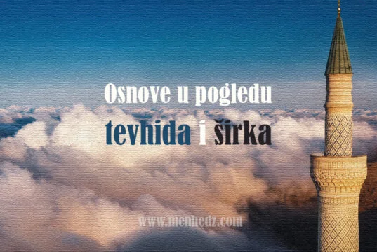 Osnove u pogledu tevhida i širka: Tevhid se poništava činjenjem makar jednog djela koje ga ruši