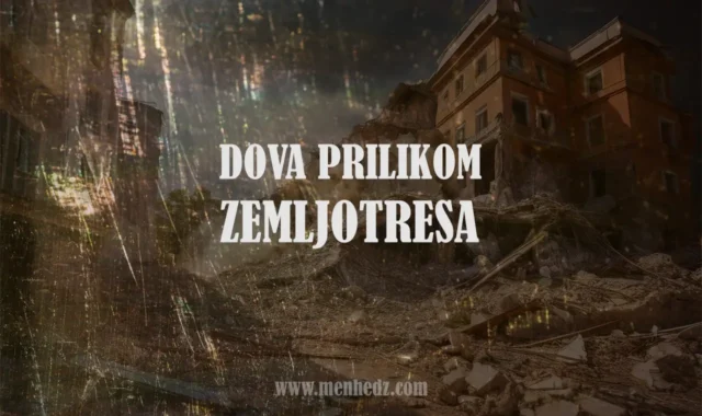 dova prilikom zemljotresa