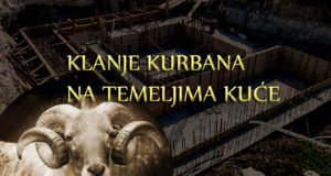 klanje na temeljima kuce