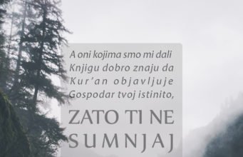 Zato ti ne sumnjaj