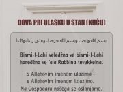dova pri ulasku u stan kucu