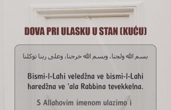 dova pri ulasku u stan kucu