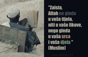 Zaista Allah ne gleda u vase likove