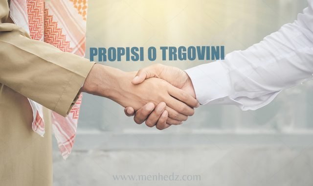 propisi o trgovini