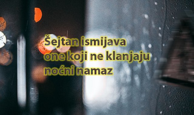 sejtan ismijava