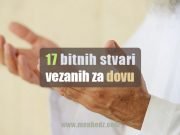 sedamnaest bitnih stvari o dovi