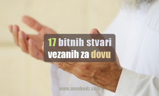 sedamnaest bitnih stvari o dovi