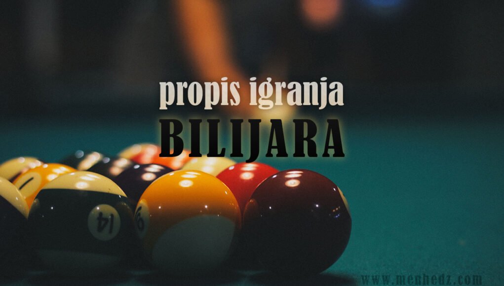 propis igranja bilijara