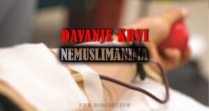 davanje krvi nemuslimanima