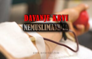 davanje krvi nemuslimanima