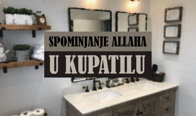 Spominjanje Allaha u kupatilu
