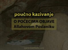 poucna kazivanja O POCECIMA OBJAVE