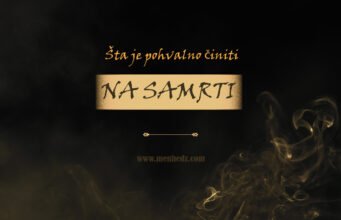 sta ciniti na samrti