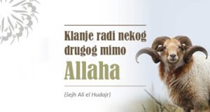 klanje nekom drugom mimo Allahu