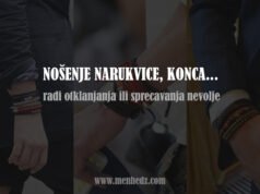 Nošenje narukvice, konca, i tome slično radi otklanjanja nevolje ili njenog sprečavanja u širk spada nošenje narukvice, konca, i tome slično radi otklanjanja nevolje ili njenog sprečavanja