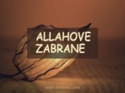 Zabrana ismijavanja i podsmijevanja Allahove zabrane