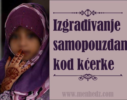 Izgrađivanje samopouzdanja kod kćerke