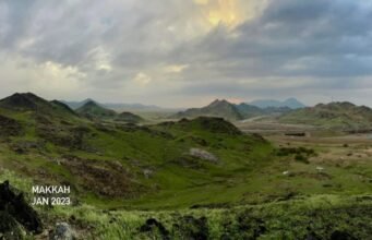 Predznak Sudnjeg dana: Povratak zelenih polja i rijeka na Arapskom poluotoku Neposredna okolina Mekke u januaru 2023. godine