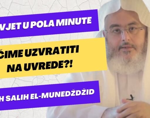 Kako odgovoriti na uvrede | Šejh Muhammed el-Munedždžid